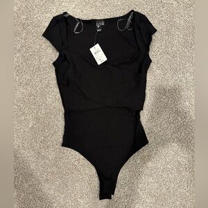 NWT Windsor Black Bodysuit: Medium